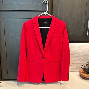 Banana Republic Bold Red Blazer